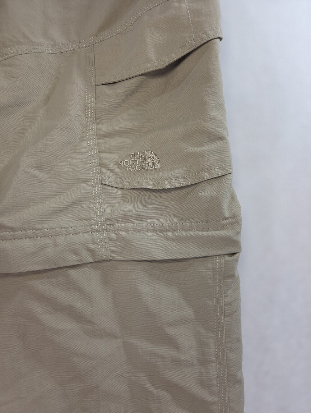 The North Face Khaki Convertible Cargo Pants Mens L - Picture 4 of 11